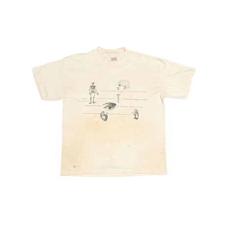 【USED】90's DCH Regional Medical Center Anatomical Surreal Graphic T-shirt
