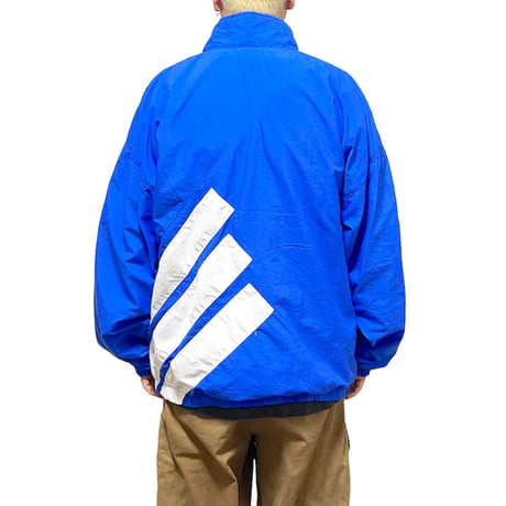 【USED】80'S ADIDAS EQUIPMENT METROPOLITAN LIFE SOCCER CLASSIC SUPPLEX NYLON JACKET