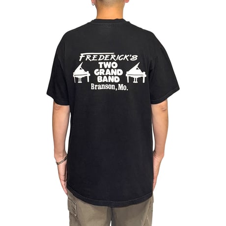 【USED】90's Frederick Antonio And His TWIN GRAND PIANOS T-SHIRT