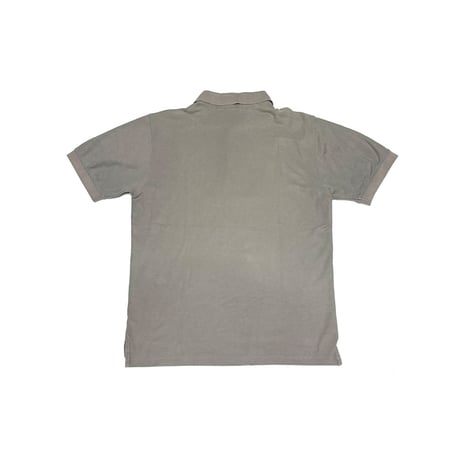 【USED】00's OAKLEY METAL PARTS POLO SHIRT