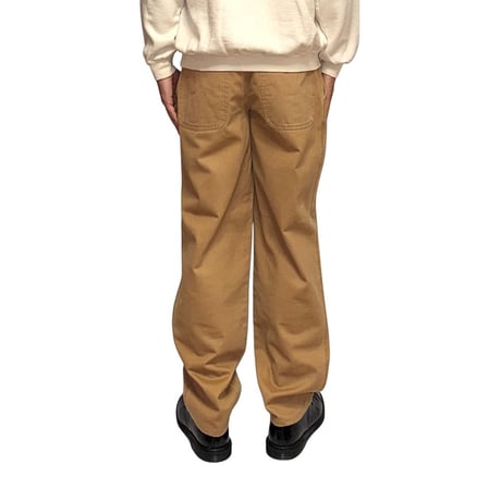 【USED】80's ARMANI JEANS Camel 2-Tuck Tapered Pants