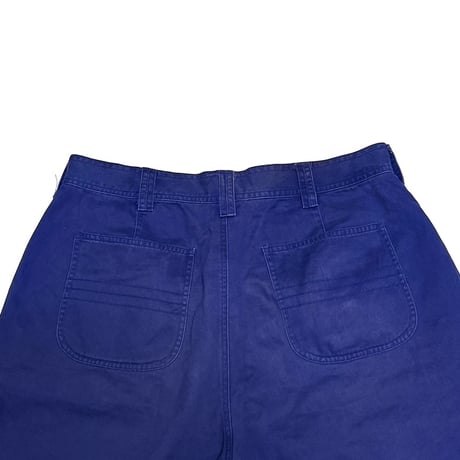 【USED】00's Oakley Software Zig-Zag Oval Logo Shorts Royal Blue