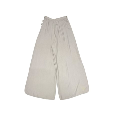 【USED】90's EMPORIO ARMANI Pinstripe Split Wide Trousers