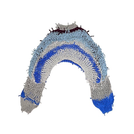 【USED】Sonder Notion HANDMADE UPCYCLE COTTON CRAZY KNIT TOP