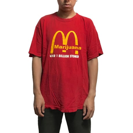 【USED】90'S MARIJUANA T-SHIRT