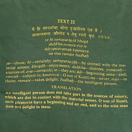 【USED】90's shelter TEXT22 L/S T-SHIRT