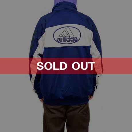 【USED】90'S-00'S ADIDAS PERFORMANCE LOGO TECHNO TRACK JACKET