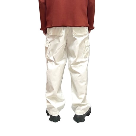 【USED】90's-00'S STUSSY CARGO PANTS WHITE