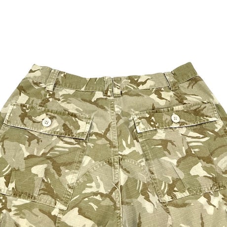 【USED】90'S STUSSY  CAMO CARGO SHORTS