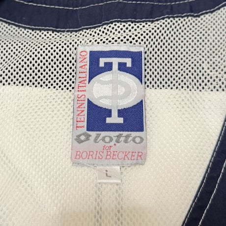 【USED】90's Lotto for BORIS BECKER VEST