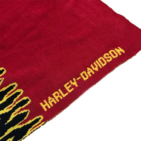 【USED】HARLEY DAVIDSON KNIT SCARF
