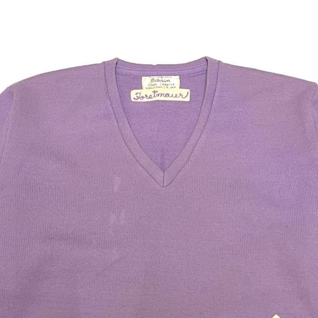 【USED】50'S Criterion CLASS V-NECK WOOL KNIT SWEATER
