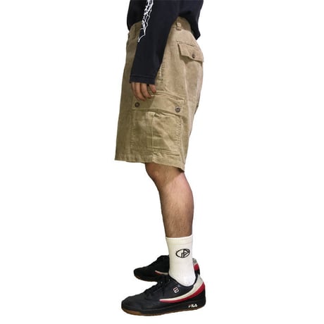 【USED】90'S POLO BY RALPH LAUREN CORDUROY CARGO SHORTS
