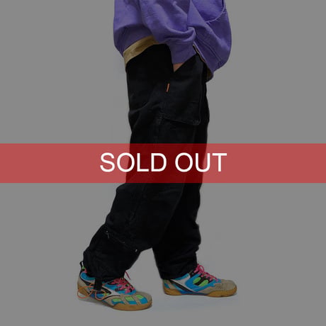 【USED】00'S FACTION DENIM GIMMICK PANTS