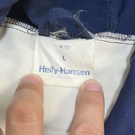 【USED】90'S HELLY HANSEN FJALL ANORAK NAVY