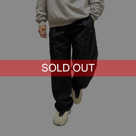 【USED】00'S NIKE GIMMICK NYLON PANTS BLACK