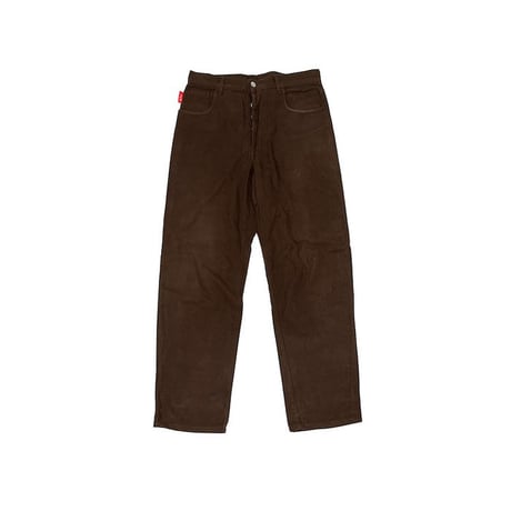 【USED】90'S CRU DESIGNS COTTON PANTS BROWN
