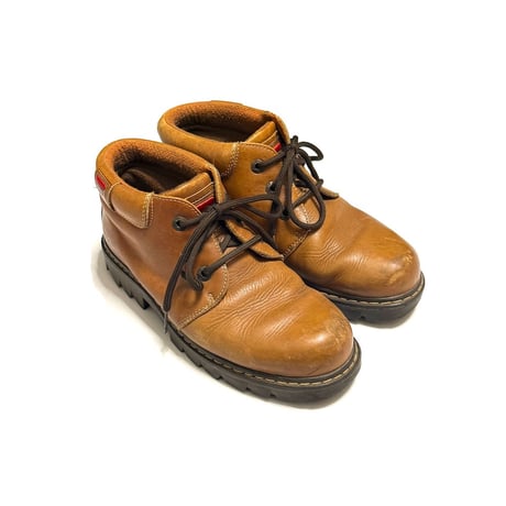 【USED】90's FILA Leather Chukka Boots Brown Made in Spain