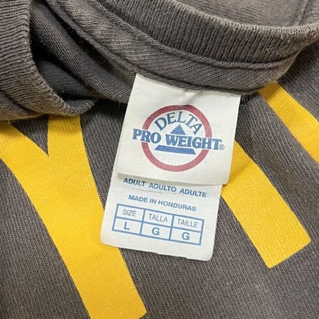 【USED】00'S MCDONALD'S  3-LOGO T-SHIRT