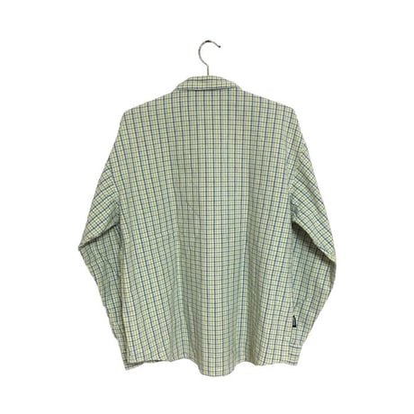 【USED】90'S VANS PULL-OVER CHECK SHIRT