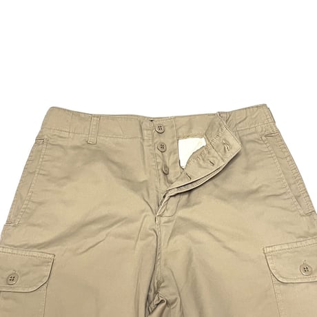 【USED】90's STUSSY CARGO PANTS BEIGE MADE IN USA