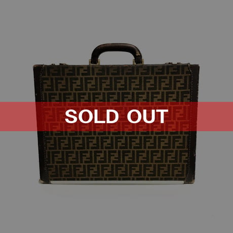 【USED】60'S-70'S FENDI ZUCCA PATTERN BRIEF CASE