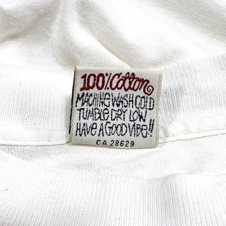 【USED】80'S-90'S STUSSY STUSNICS T-SHIRT