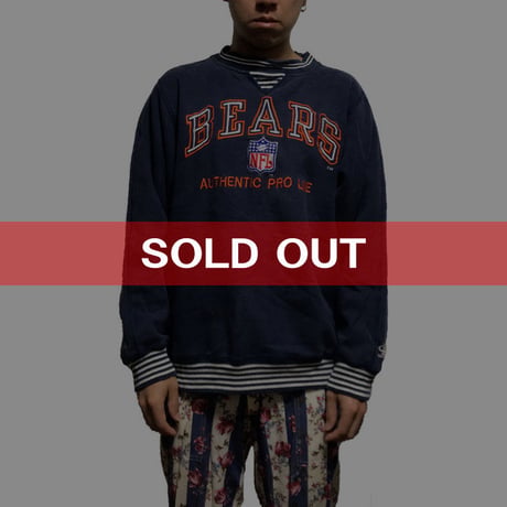 【USED】90'S  NFL BEARS SWEATSHIRT