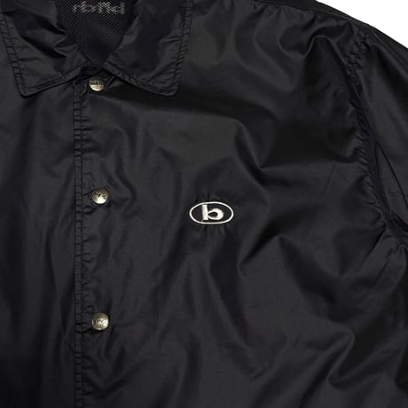 【DEAD STOCK】90's-00's bitch skateboards Logo Black Nylon Coach Jacket