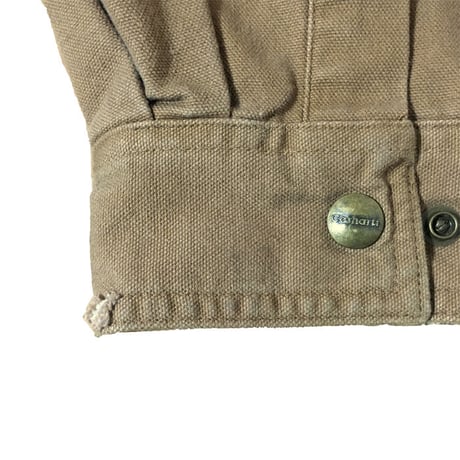 【USED】CARHARTT OVER SIZED COTTON DUCK SHIRT