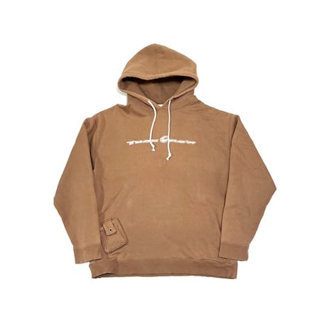 【USED】00'S IRON CROW SWEAT PARKA