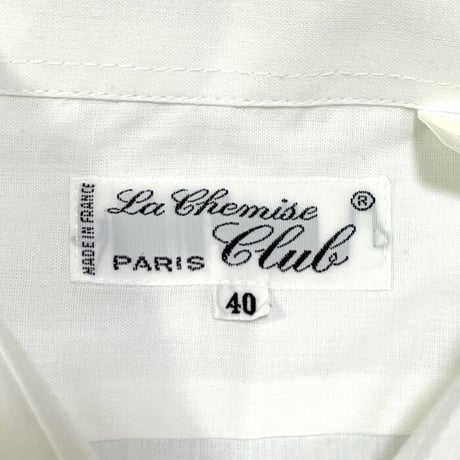 【USED】80'S EURO DRESS SHIRT MADE IN FRANCE