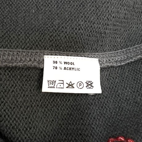 【USED】90'S-00'S SABOTAGE KNIT SWEATER