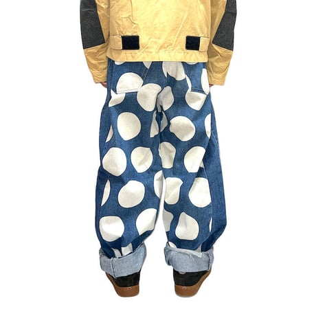 【USED】80'S VIVIENNE WESTWOOD ORB × SPOT DENIM PANTS