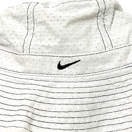 【USED】00'S NIKE PUNCHING COTTON BACKET HAT
