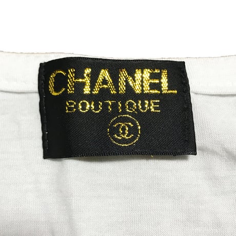 【USED】80'S-90'S BOOTLEG CHANEL T-SHIRT