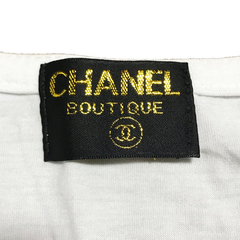 USED】80'S-90'S BOOTLEG CHANEL T-SHIRT | KONBINI USED】80'S-90'S BOOTLEG CHANEL T-SHIRT | KONBINI