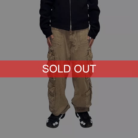 【USED】00's D&G Multi-Pocket Monster Cargo Pants