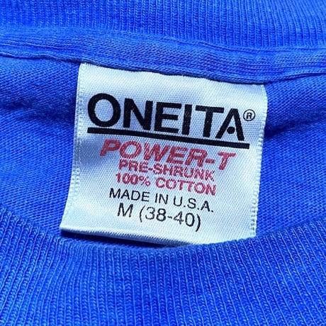 【USED】90'S  ZORLAC T-SHIRT ONEITA BODY