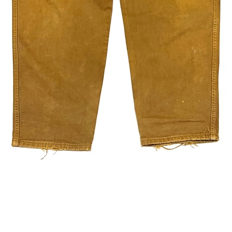 【USED】90's MARITHE + FRANCOIS GIRBAUD BARREL PANTS OCHER