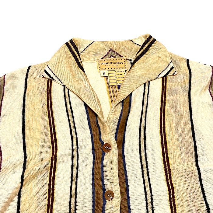 Diane de Clercq ダイアンデクレルク カーディガン　Lサイズ Diane de Clercq ダイアンデクレルク カーディガン Lサイズ