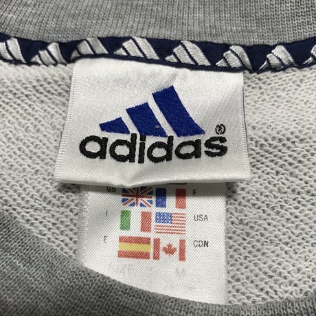 【USED】90'S ADIDAS ONE POINT LOGO SWEATSHIRT