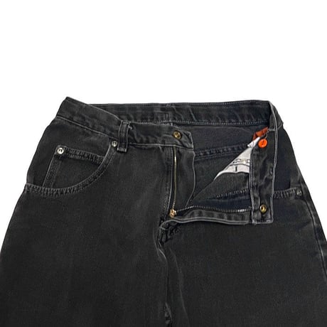 【USED】00'S LEE BLACK DENIM PANTS