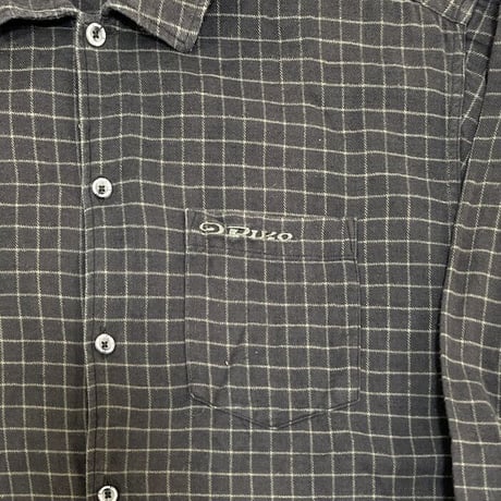 【USED】90'S-00'S PIKO LATTICE CHECK SHIRT