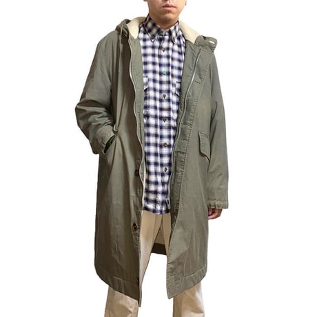 【USED】HELMUT LANG 1998 MODS COAT KHAKI