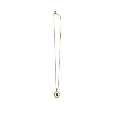 【BOOMBABA BOUTIQUE】Vintage black stone necklace
