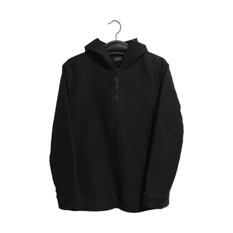 【USED】00'S A.P.C COTTON ZIP-UP HOODIE