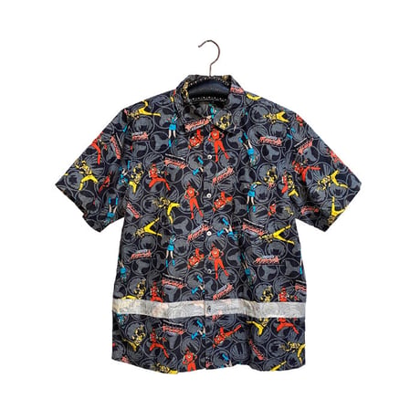 【USED】COMME DES GARÇONS HOMME PLUS NINPUU SENTAI HURRICANEGER S/S SHIRT