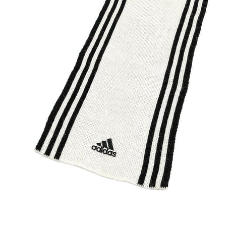 【USED】00'S ADIAS 3-STRIPES KNIT SCARF