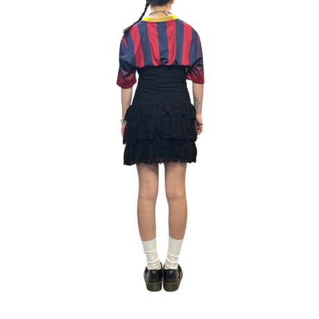 【USED】00's MORGAN 2-WAY BARE TOP TUNIC DRESS SKIRT